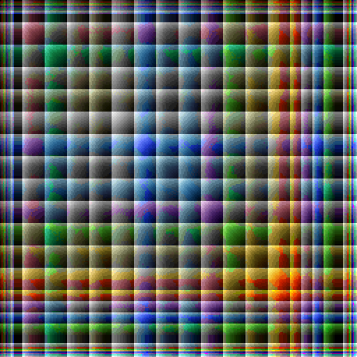 palette.alp visualised through palette.pal